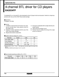 datasheet for BA5934FP by ROHM