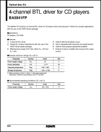 datasheet for BA5941FP by ROHM