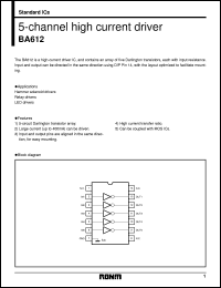 datasheet for BA612 by ROHM