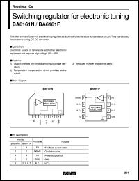 datasheet for BA6161N by ROHM