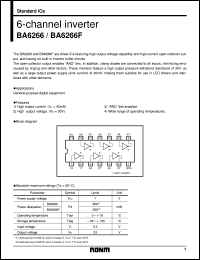 datasheet for BA6266 by ROHM