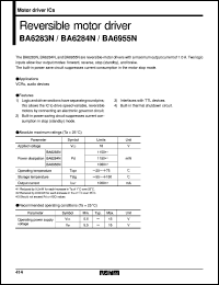 datasheet for BA6283N by ROHM