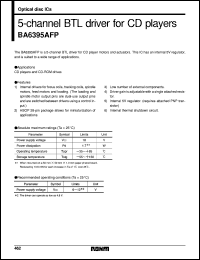 datasheet for BA6395AFP by ROHM