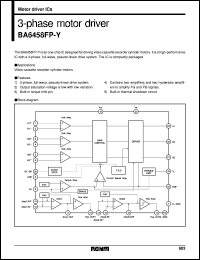 datasheet for BA6458FP-Y by ROHM