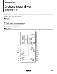 datasheet for BA6463FP-Y by ROHM