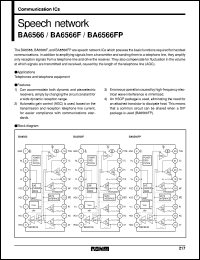 datasheet for BA6566 by ROHM