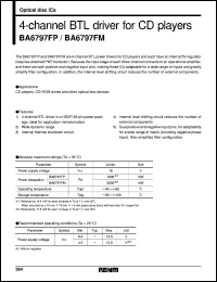 datasheet for BA6797FP by ROHM