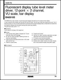 datasheet for BA6810S by ROHM