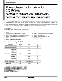 datasheet for BA6858AFP by ROHM
