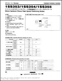 datasheet for 1SS353 by ROHM