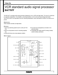 datasheet for BA7797F by ROHM