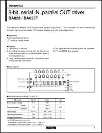 datasheet for BA823 by ROHM