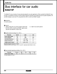 datasheet for BA8272F by ROHM