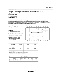 datasheet for BA9756FS by ROHM