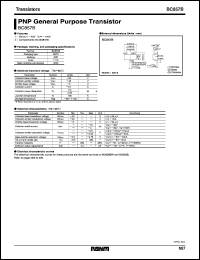 datasheet for BC857B by ROHM