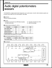 datasheet for BH3532FS by ROHM