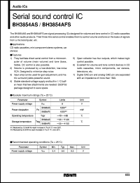 datasheet for BH3854AS by ROHM