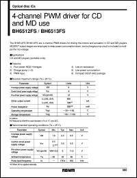 datasheet for BH6512FS by ROHM