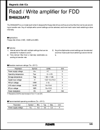 datasheet for BH6628AFS by ROHM