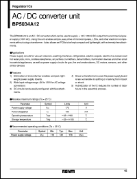 datasheet for BP5034A12 by ROHM