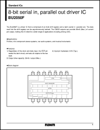 datasheet for BU2050F by ROHM