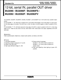 datasheet for BU2090 by ROHM