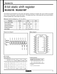 datasheet for BU4021BF by ROHM