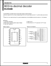 datasheet for BU4028B by ROHM