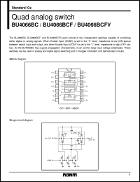 datasheet for BU4066BC by ROHM