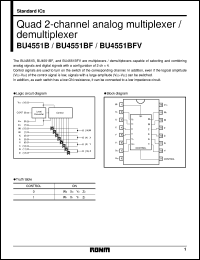 datasheet for BU4551BFV by ROHM