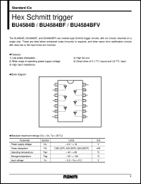 datasheet for BU4584BFV by ROHM