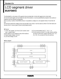 datasheet for BU9706KS by ROHM