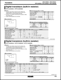datasheet for DTA124GSA by ROHM