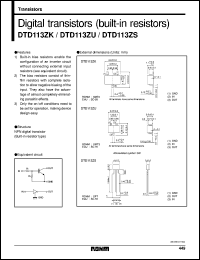 datasheet for DTD113ZS by ROHM