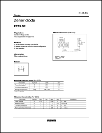 datasheet for FTZ5.6E by ROHM