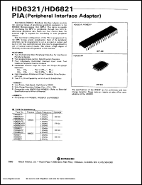 datasheet for HD6821 by 