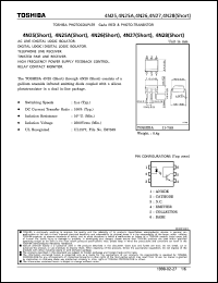 datasheet for 4N25 by Toshiba