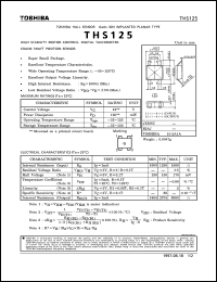 datasheet for THS125 by Toshiba