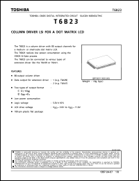 datasheet for T6B23 by Toshiba