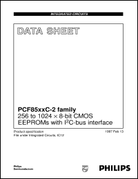 datasheet for PCF8582C-2W/03-280 by Philips Semiconductors