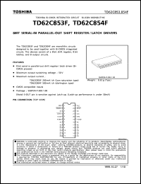 datasheet for TD62C853F by Toshiba