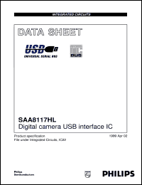 datasheet for SAA8117HL/C1/R5 by Philips Semiconductors