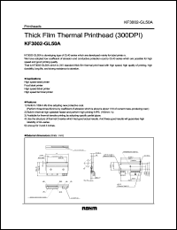 datasheet for KF3002-GL50A by ROHM