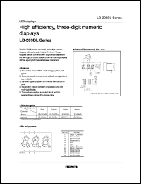 datasheet for LB-203BL by ROHM