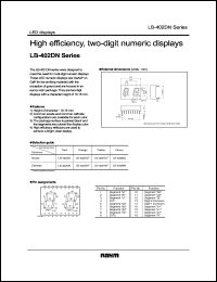 datasheet for LB-402DN by ROHM