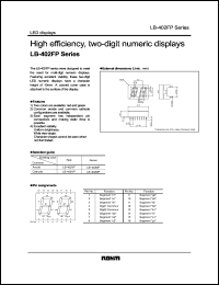 datasheet for LB-402FP by ROHM