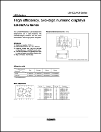 datasheet for LB-602YK2 by ROHM