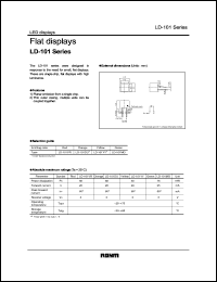 datasheet for LD-101VR by ROHM