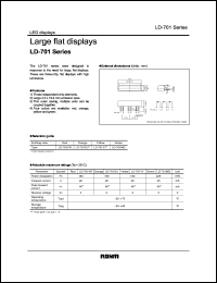 datasheet for LD-701VR by ROHM