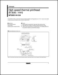 datasheet for NF2003-VA10A by ROHM